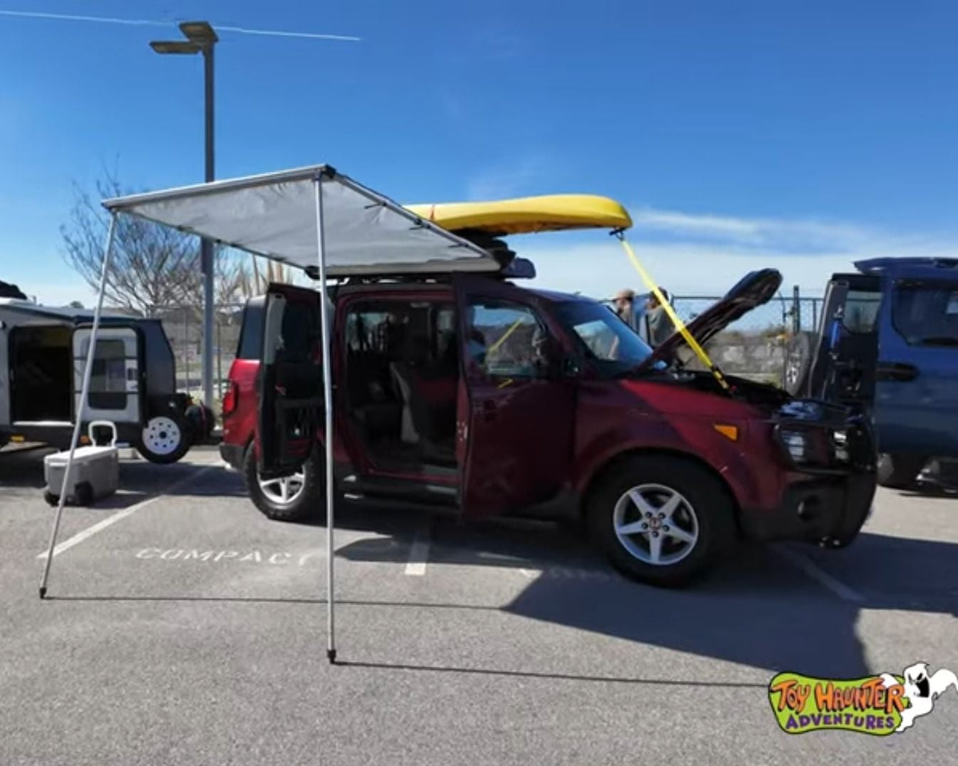 Honda Element HoodTieDowns